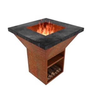 Corten Steel Potes Burner